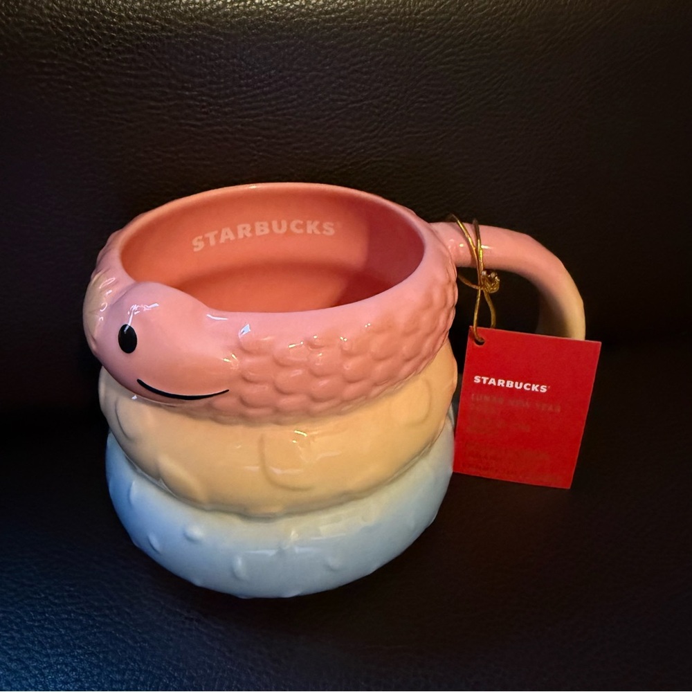 New Starbucks 2025 Lunar New Year Snake Mug